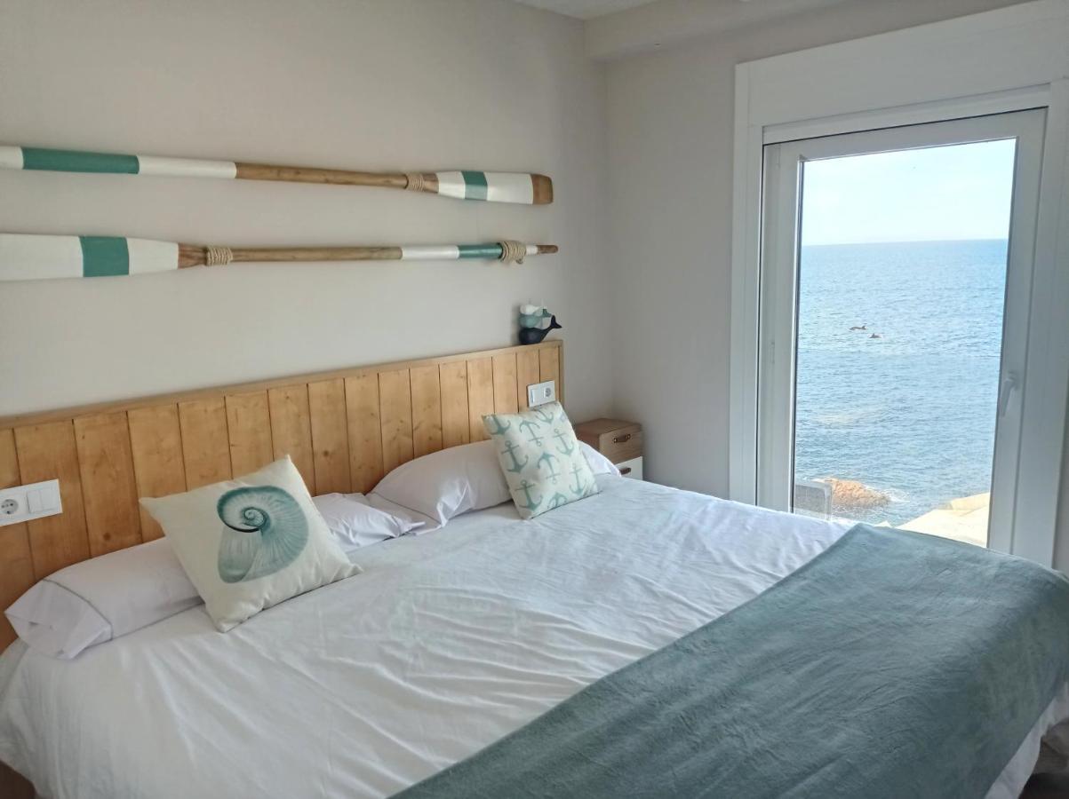 Vila Marina. Casa Marinera Con Terraza Sobre El Mar En Caion Cayón Extérieur photo